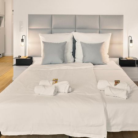 Modernes Apartment Am Gleispark Oldenburg Eksteriør billede