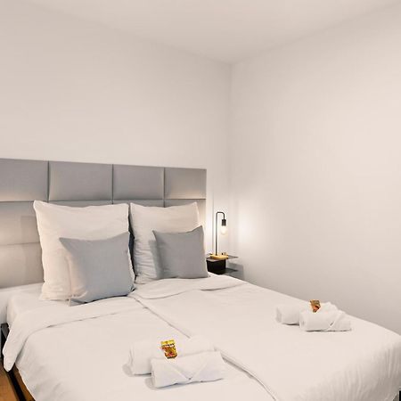 Modernes Apartment Am Gleispark Oldenburg Eksteriør billede