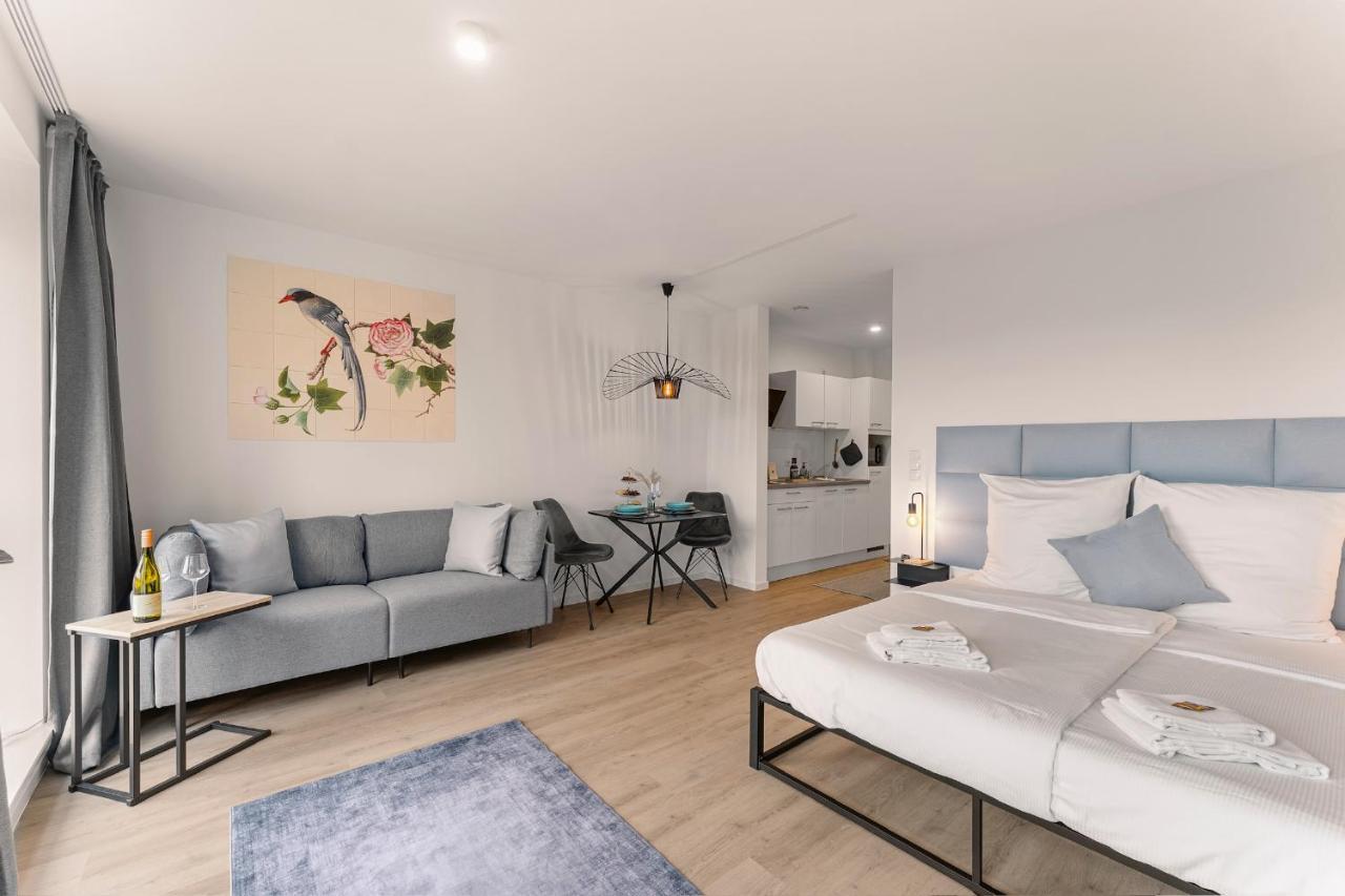 Modernes Apartment Am Gleispark Oldenburg Eksteriør billede
