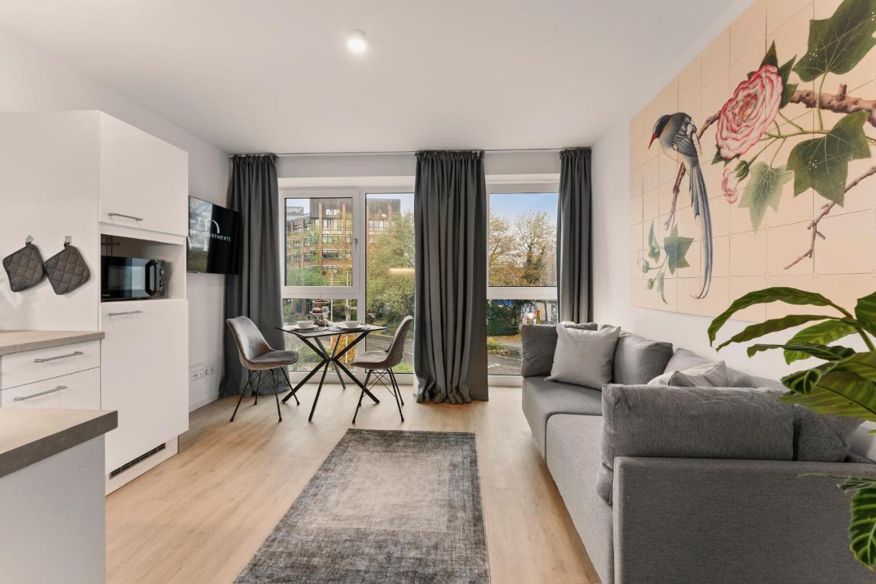 Modernes Apartment Am Gleispark Oldenburg Eksteriør billede
