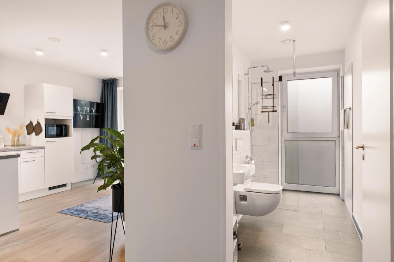 Modernes Apartment Am Gleispark Oldenburg Eksteriør billede