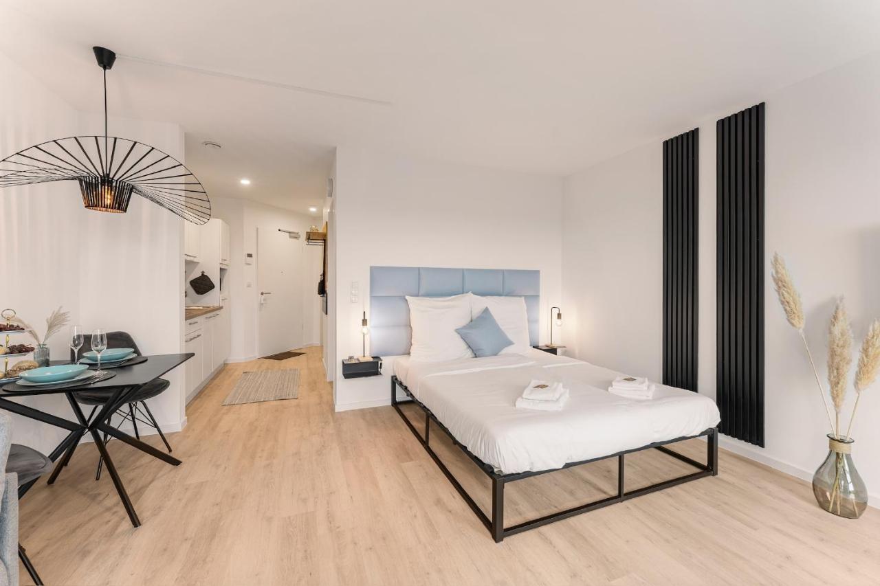Modernes Apartment Am Gleispark Oldenburg Eksteriør billede