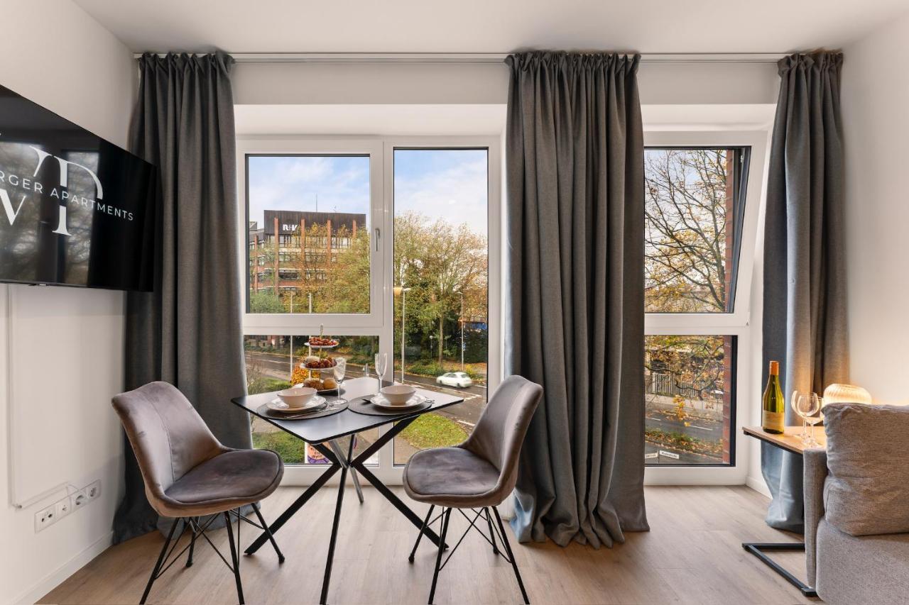 Modernes Apartment Am Gleispark Oldenburg Eksteriør billede