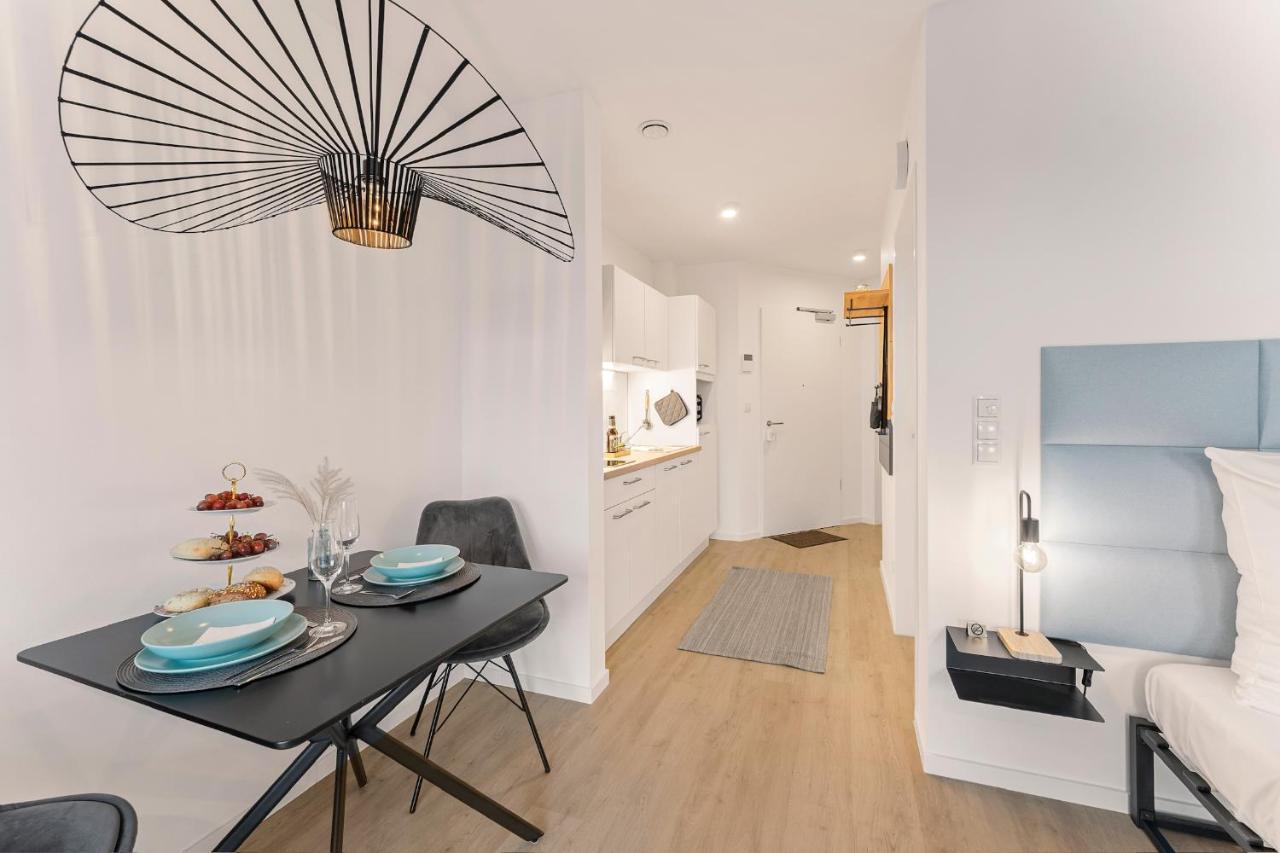 Modernes Apartment Am Gleispark Oldenburg Eksteriør billede