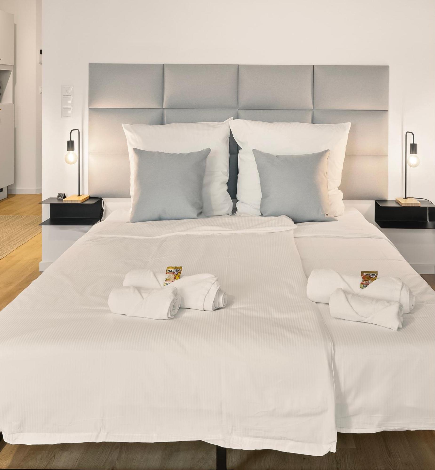 Modernes Apartment Am Gleispark Oldenburg Eksteriør billede
