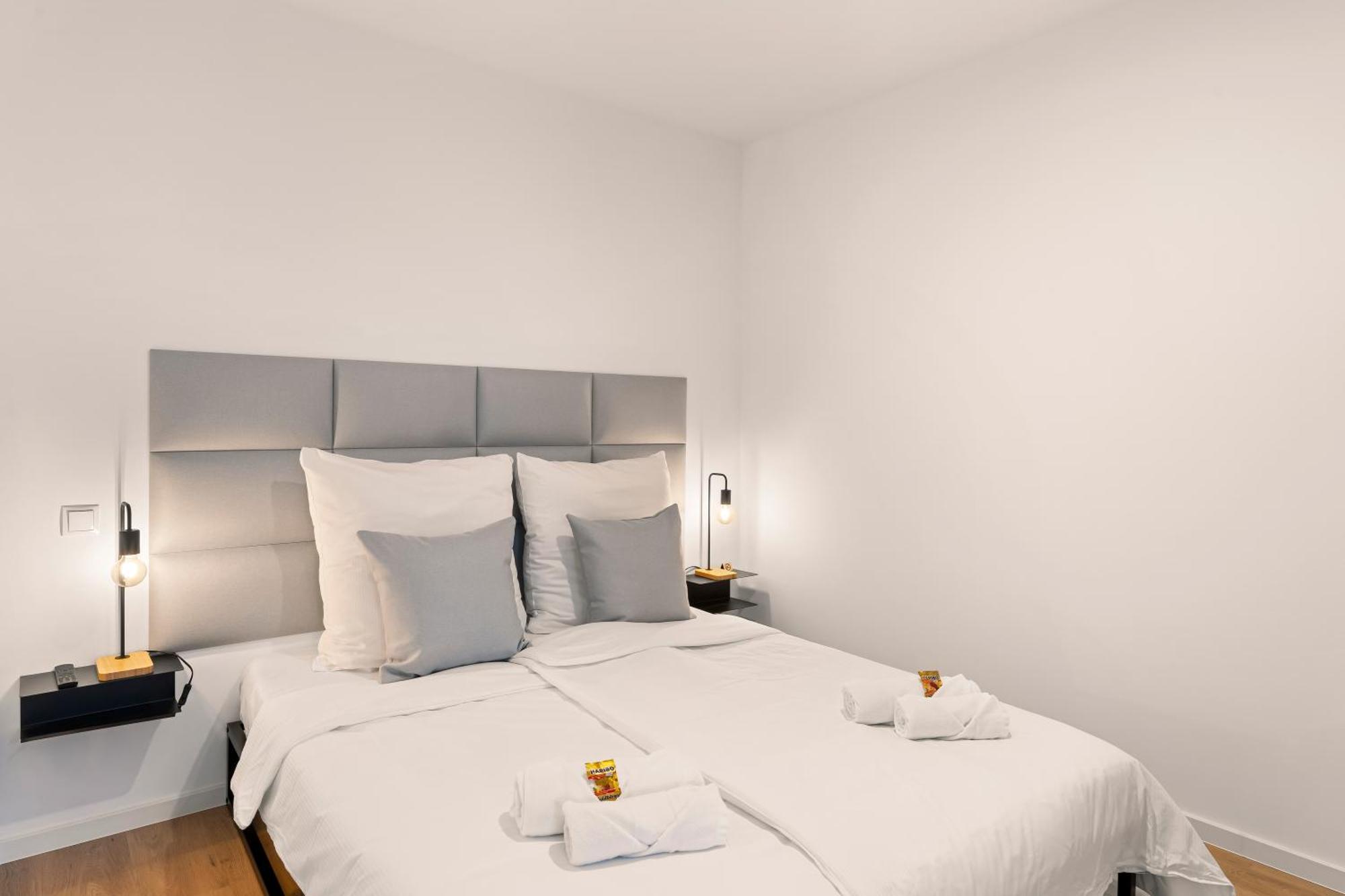 Modernes Apartment Am Gleispark Oldenburg Eksteriør billede